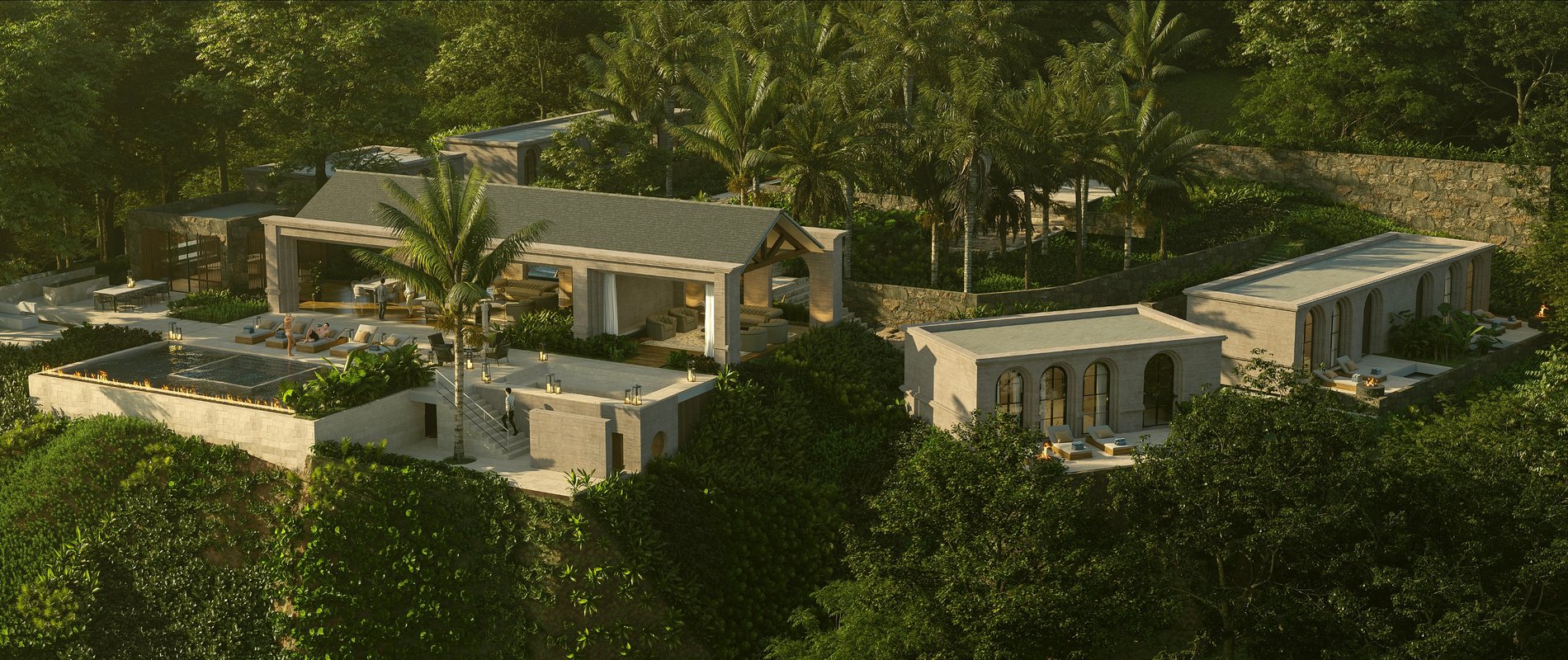Imagined residence — preliminary render, exterior